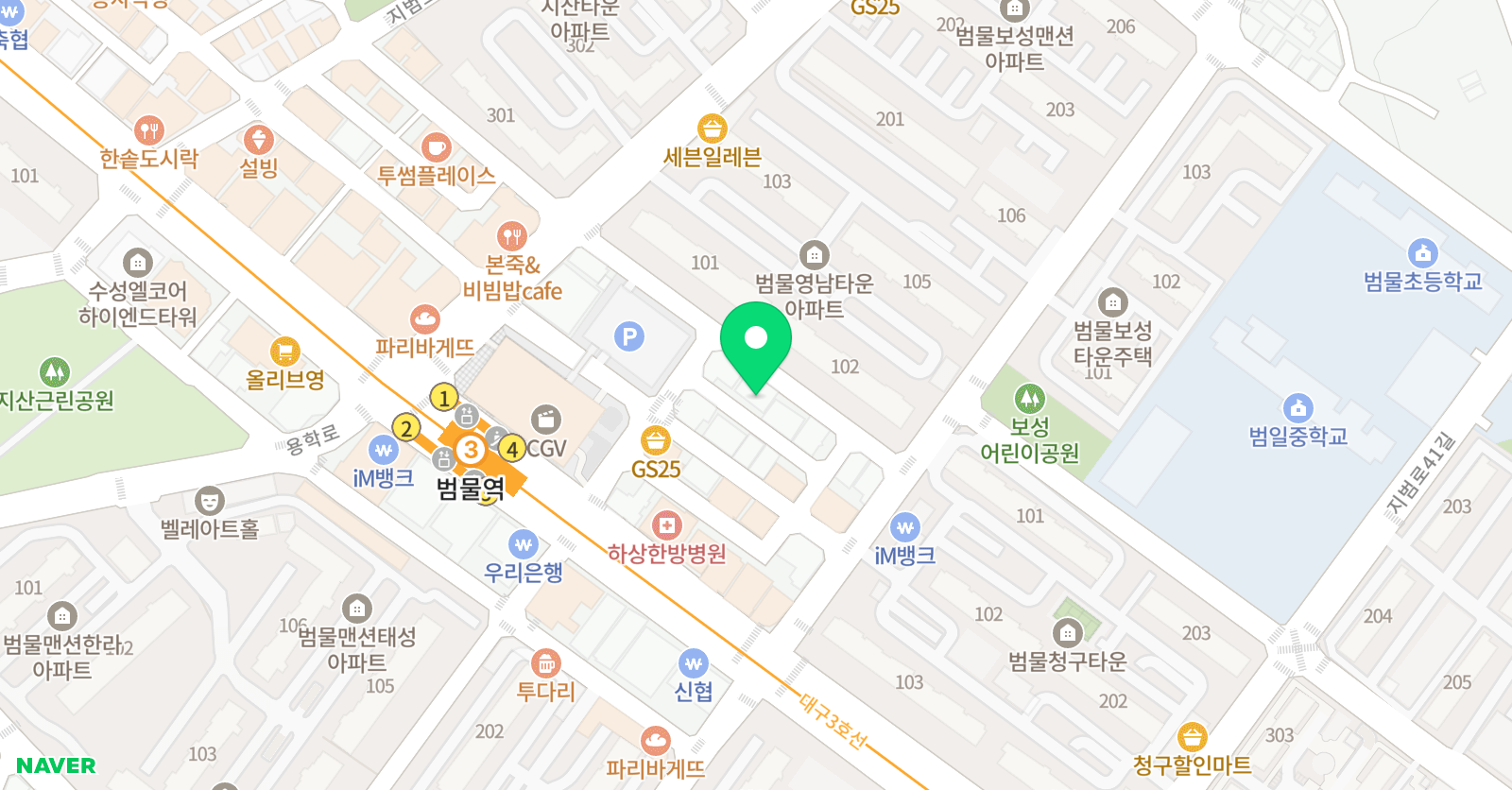 심쌤 국어 위치