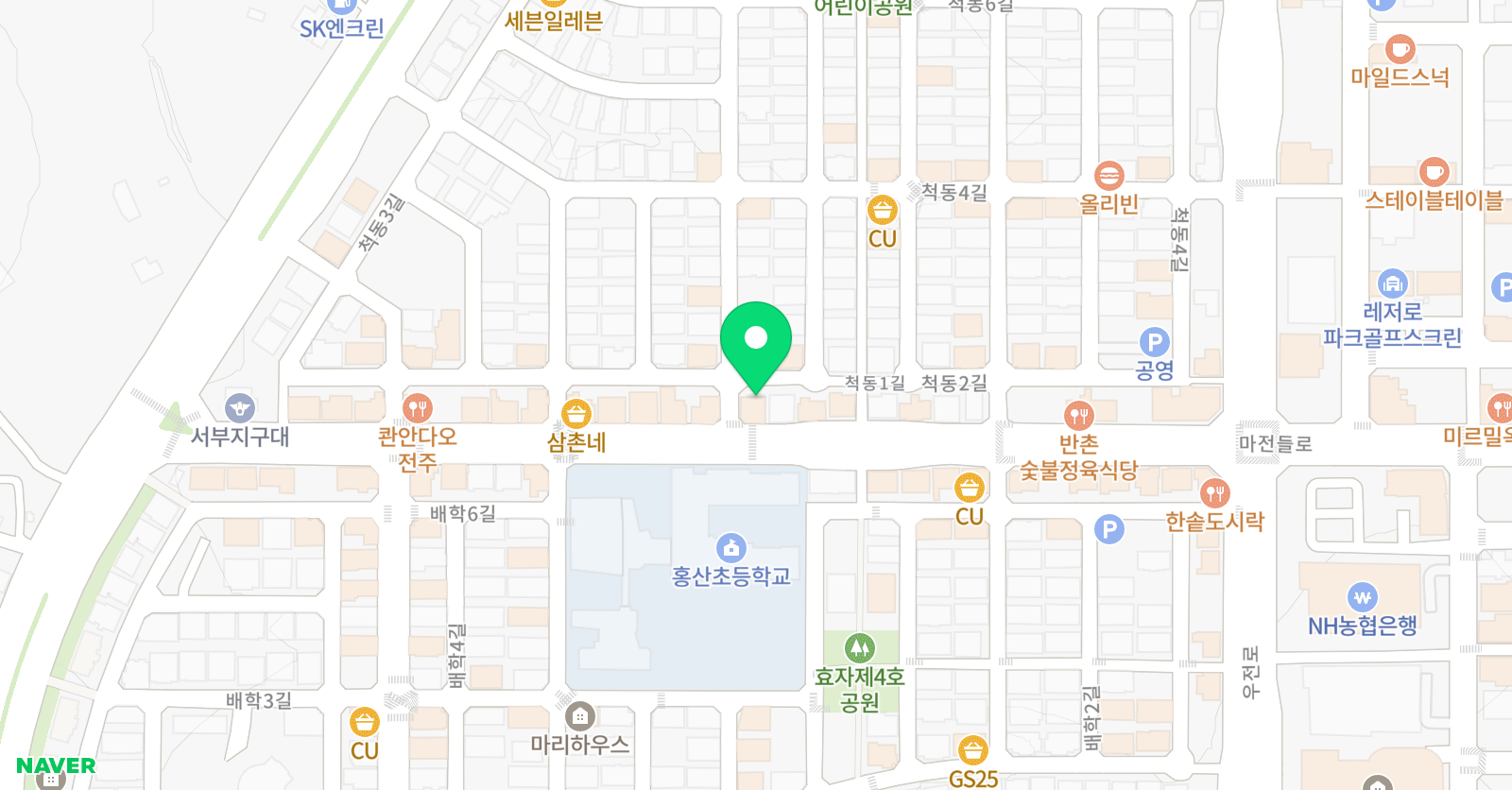 하늘소리 피아노 위치