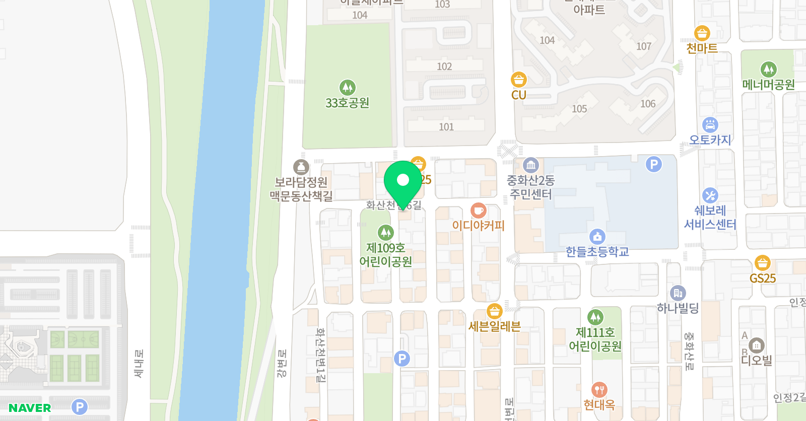 튼튼영어베이비리그 전주체험센터 위치