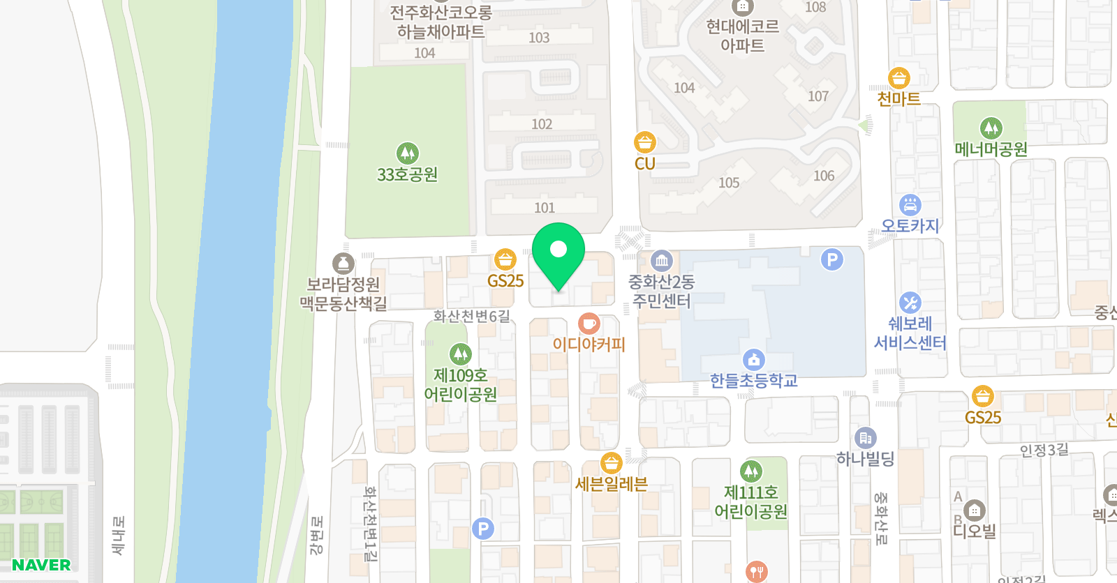 씨케이에스에듀학원 위치