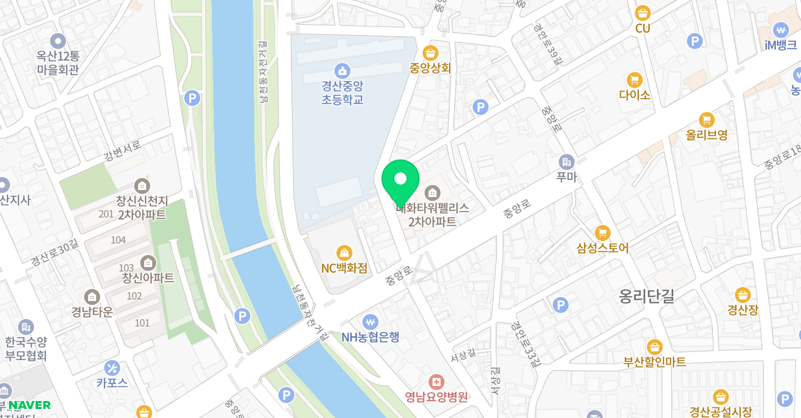 한우리 독서토론논술 경산지부 위치
