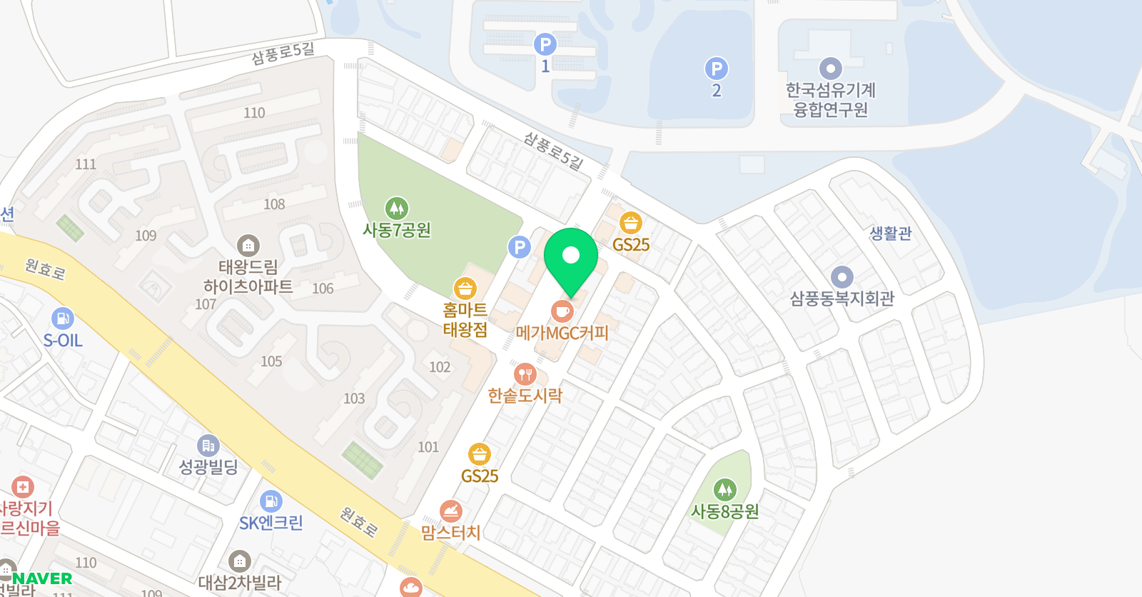 울타리 실용음악학원 위치