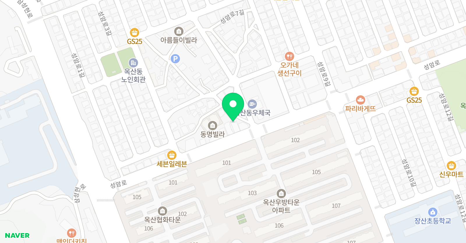 박쌤 창의 논술 공부방 위치
