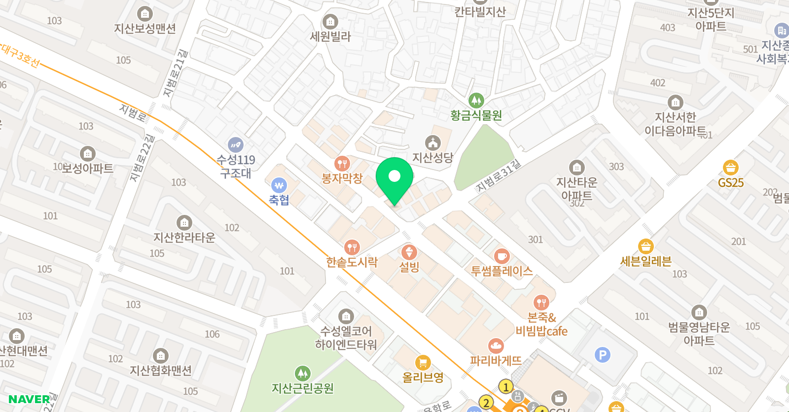 제이와이 실용음악학원 위치