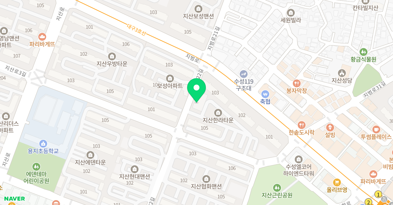 박선생 수학교습소 위치