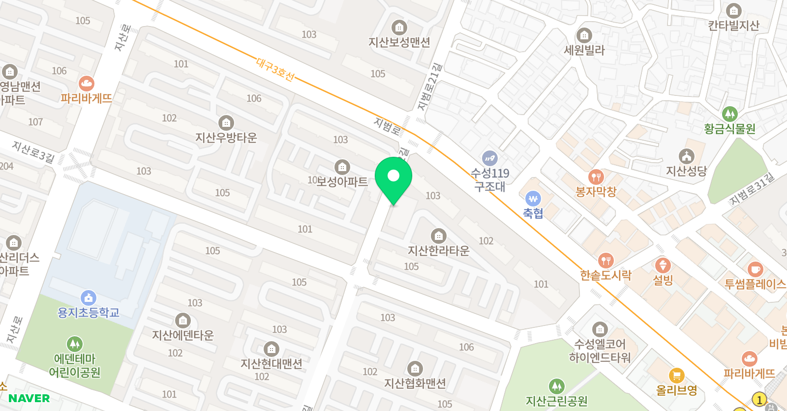 날개다는 미술 위치