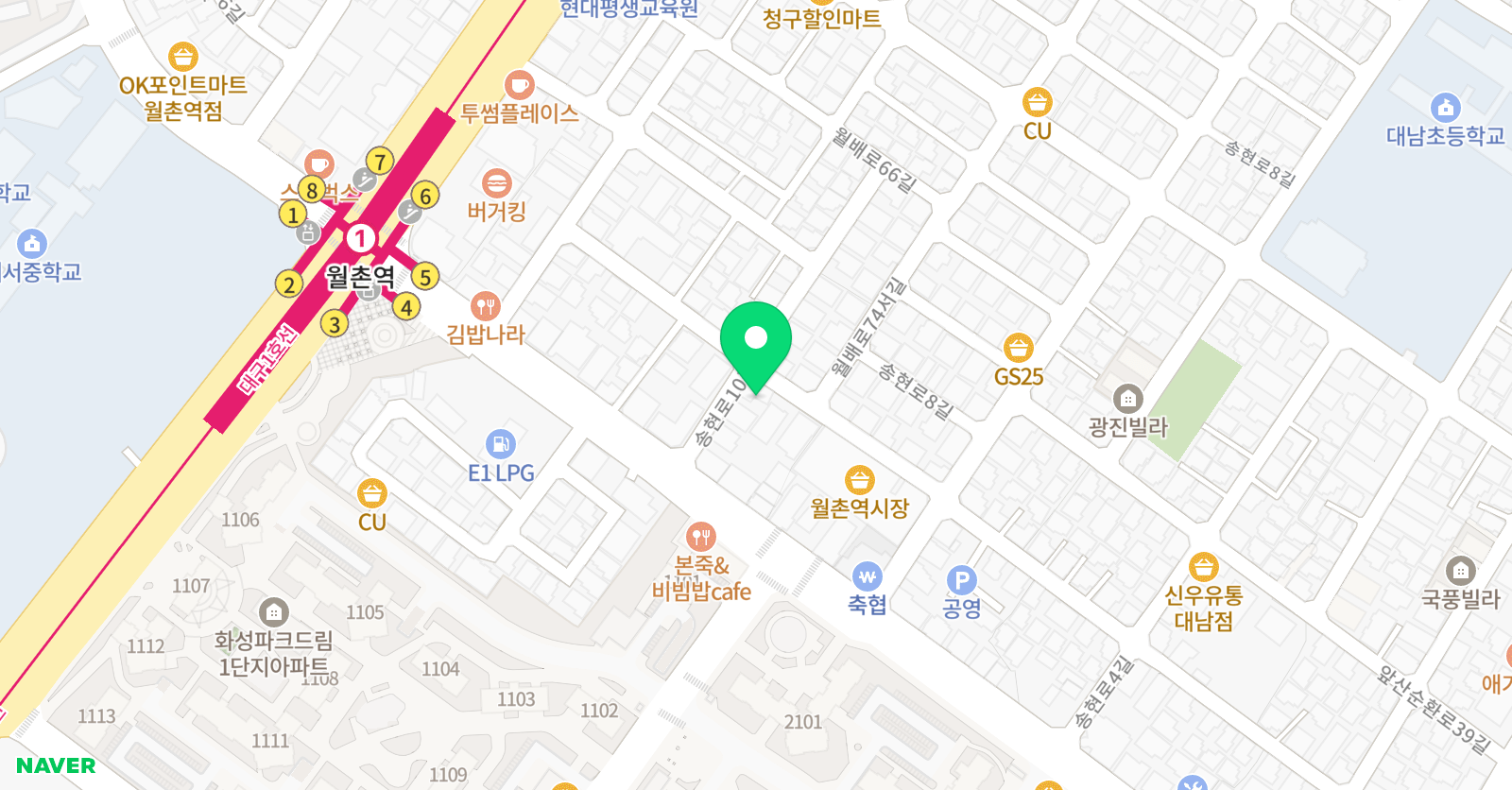 거맥검도장 위치
