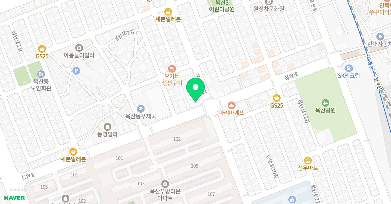 태산북두창진 태권도장 위치