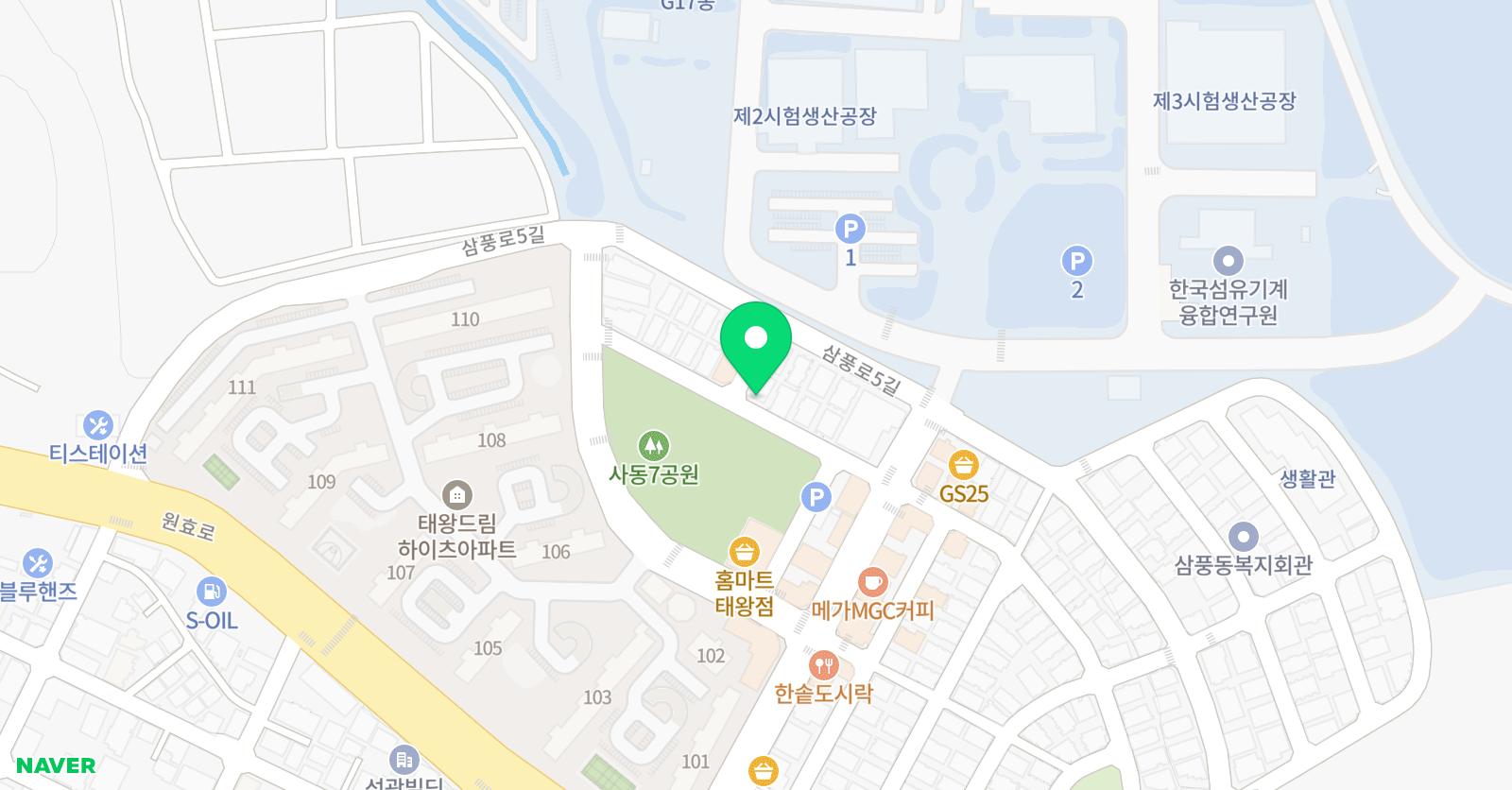 이레 음악학원 위치