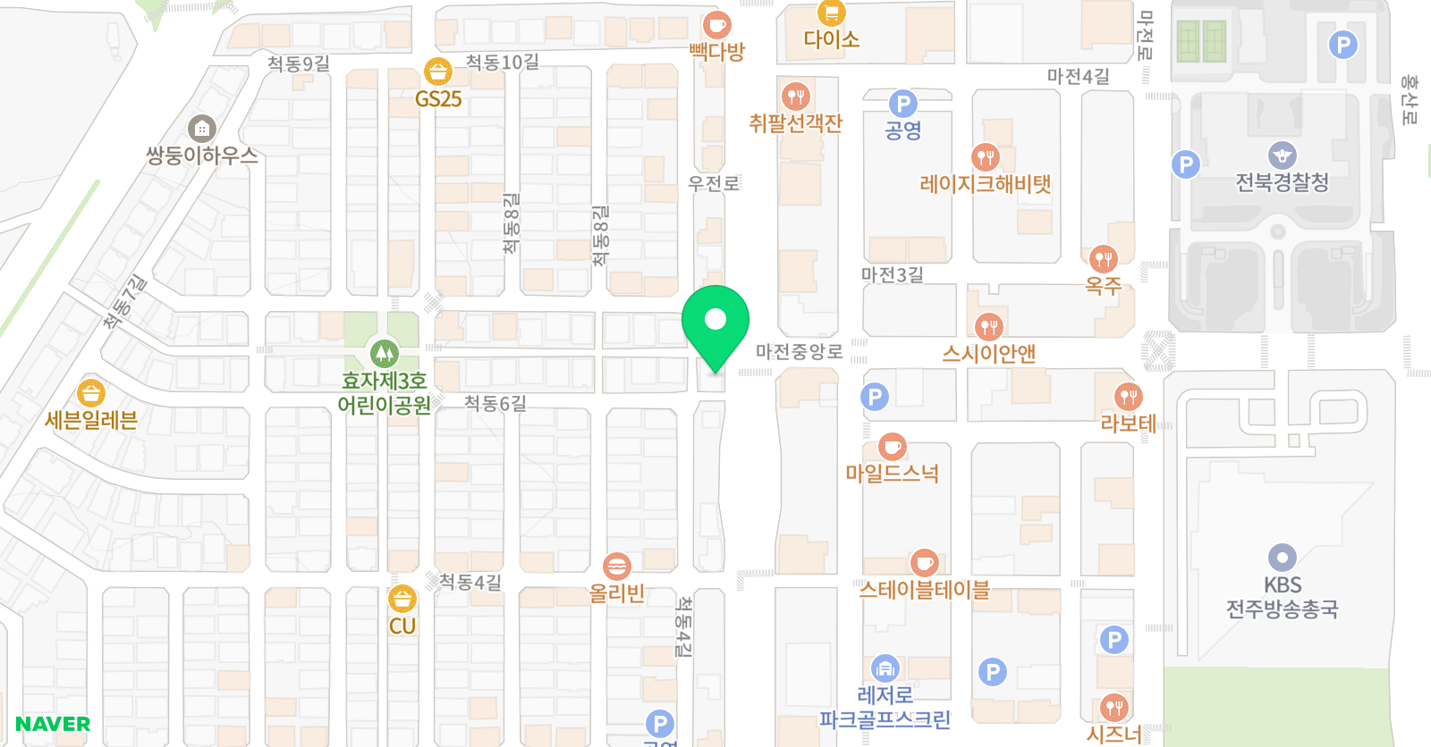 그랑발레 무용학원 위치