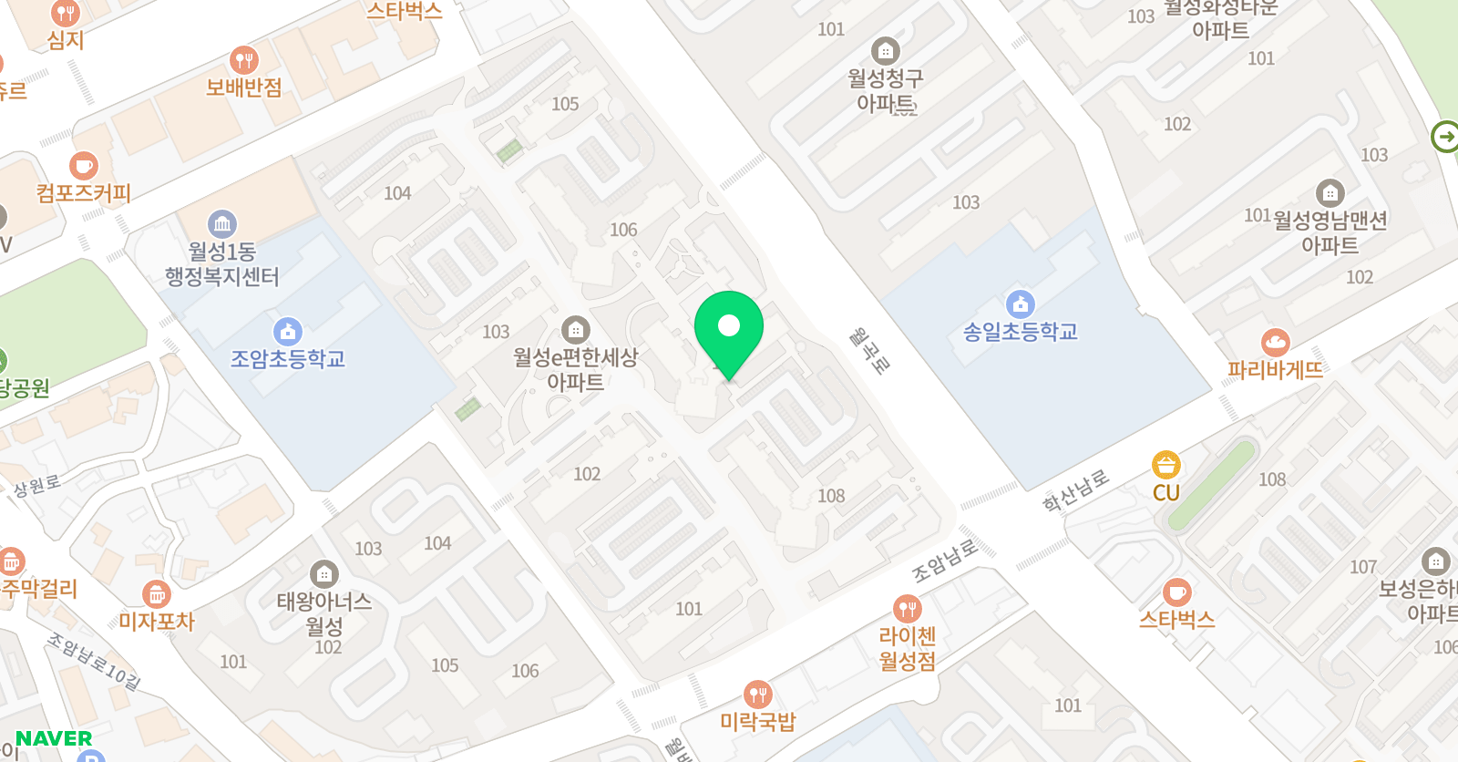 유앤유 발레 아카데미 위치
