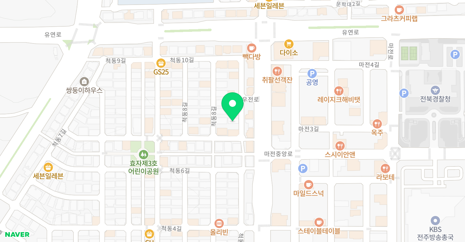 황쌤멘토 수학 위치