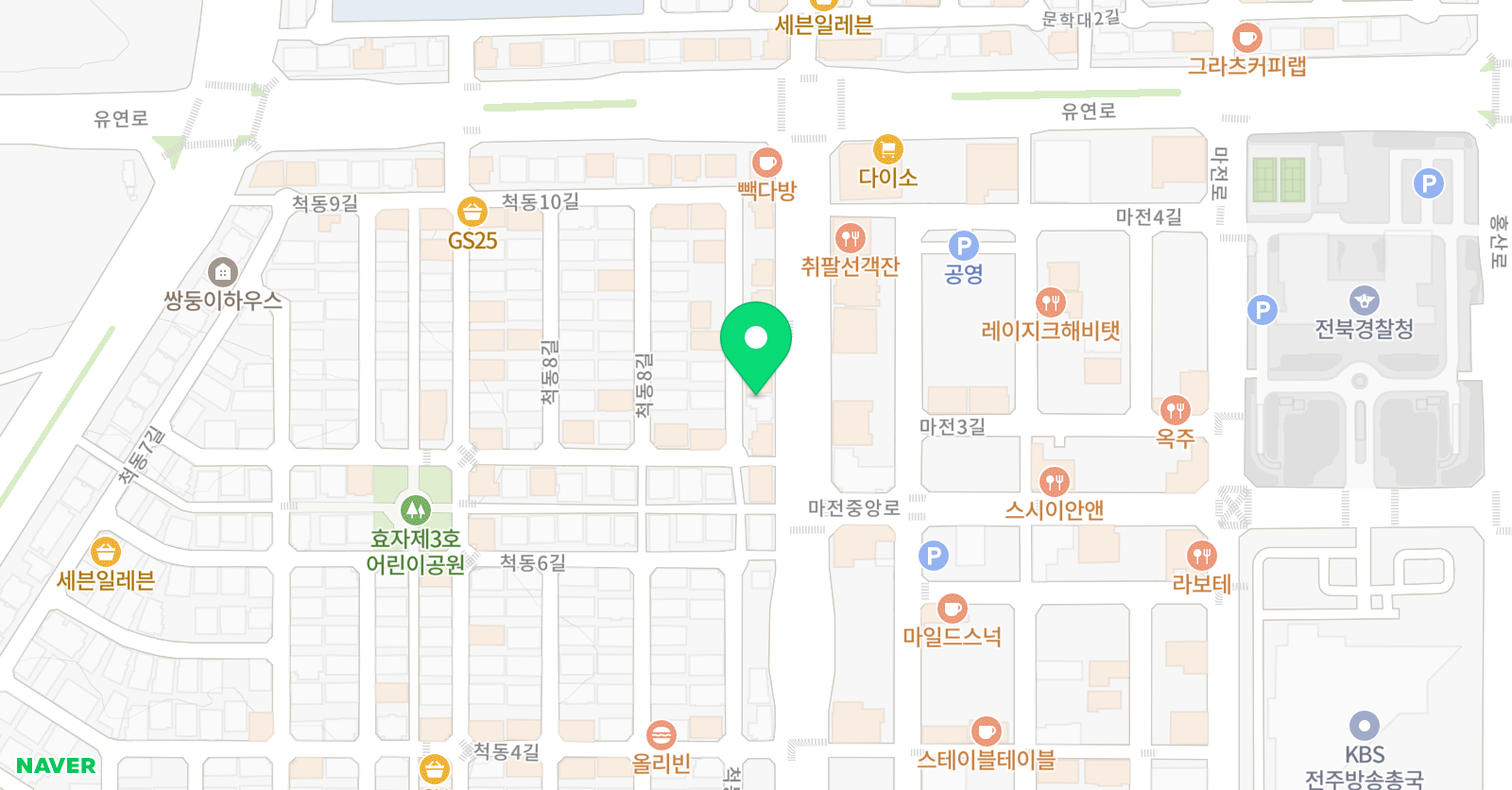 이경훈 수학학원 위치