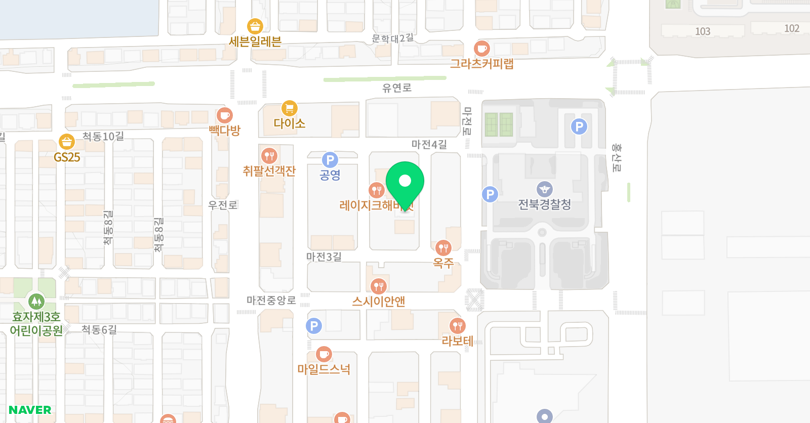 YSL 어학원 본원 위치