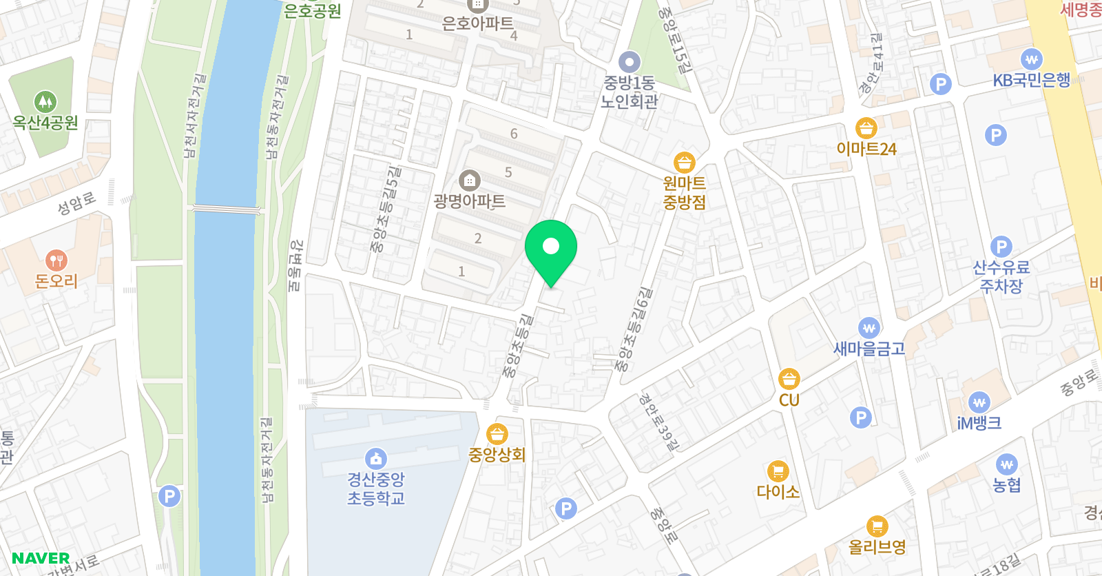 테시아 학원 위치
