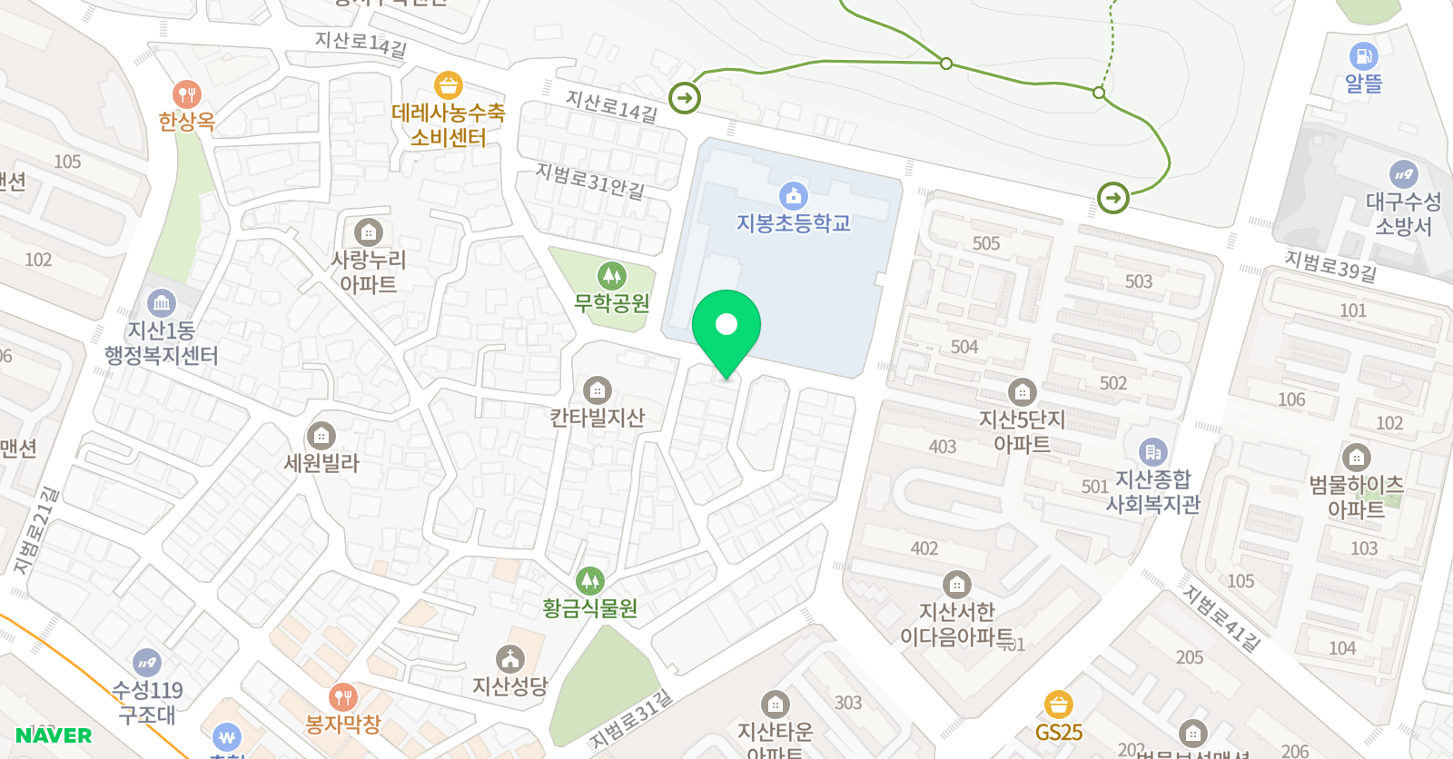 칸타빌레 음악교습소 위치