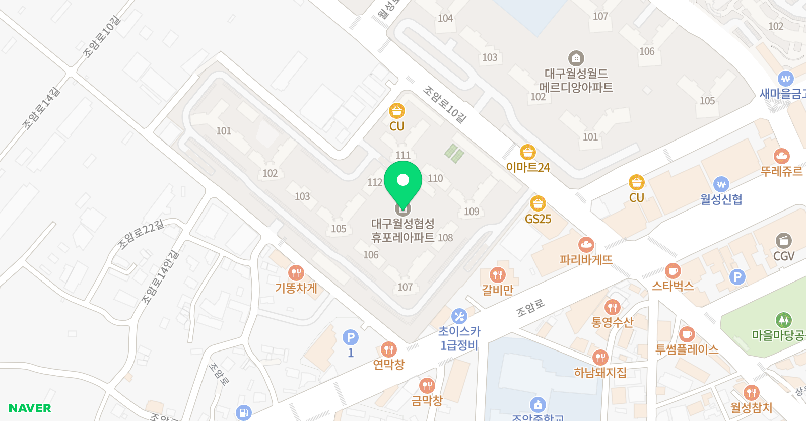 홍익상상 미술교습소 위치
