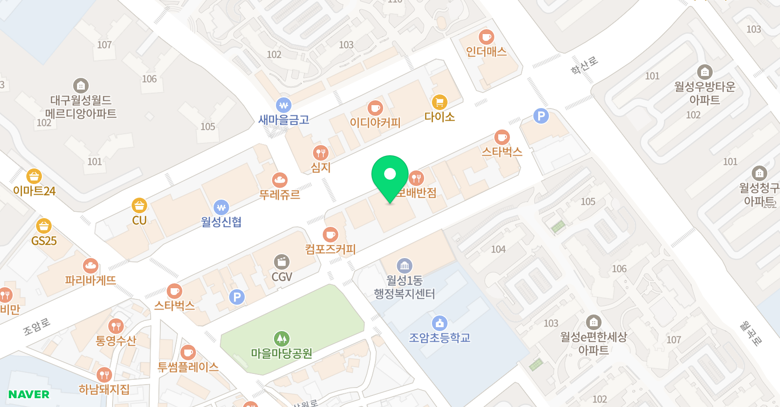닥터엠에스 수학과학학원 위치