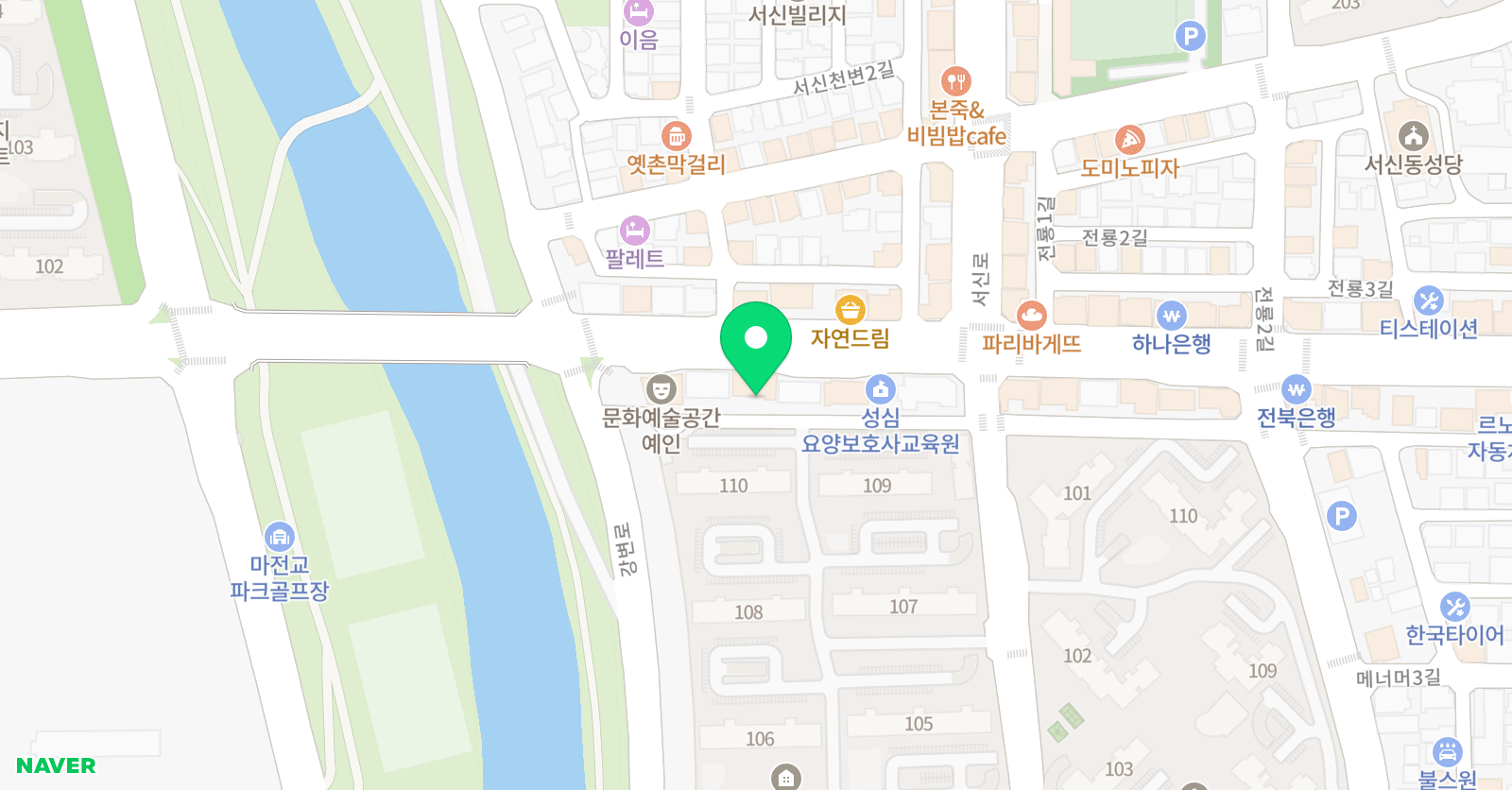 아트앤아트 미술학원 위치