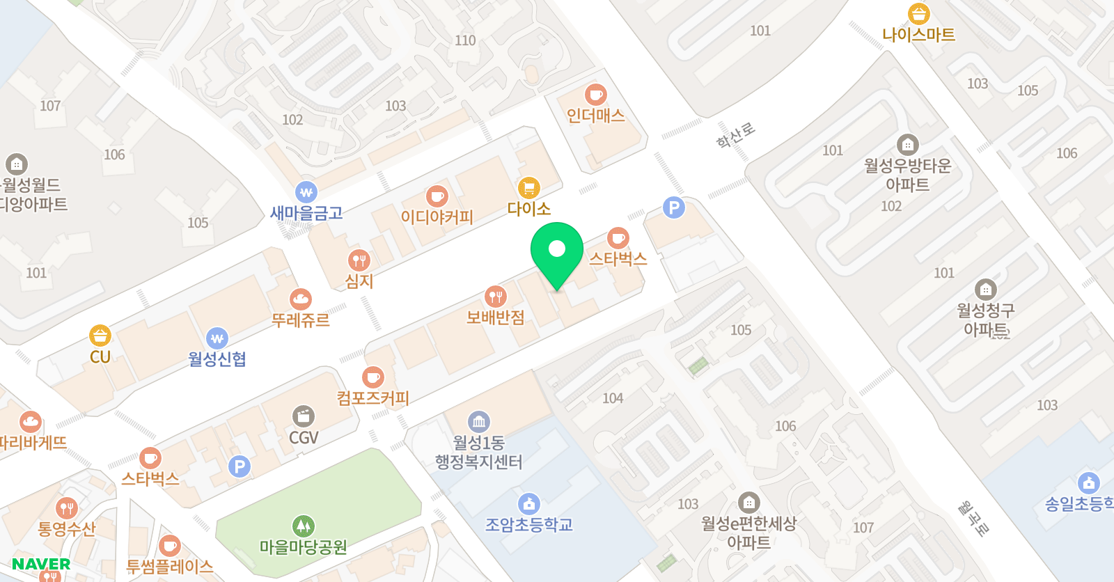 디어칠드런 아카데미 위치