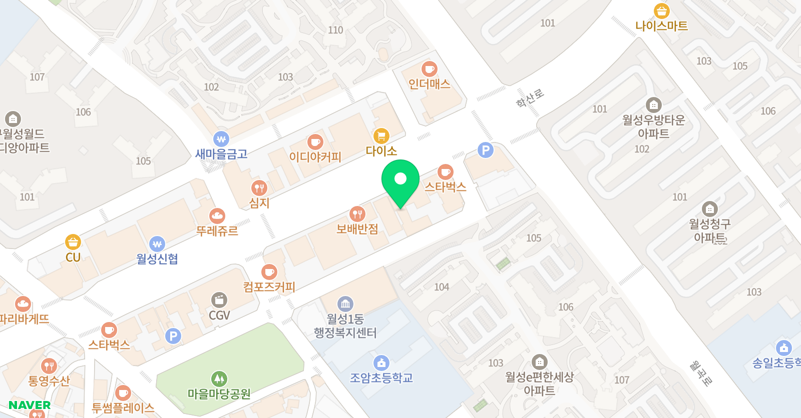 메디매쓰수학학원 위치