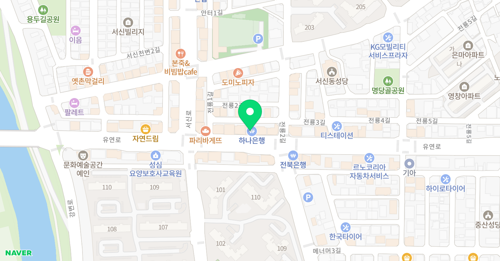 비허밍스터디카페 위치