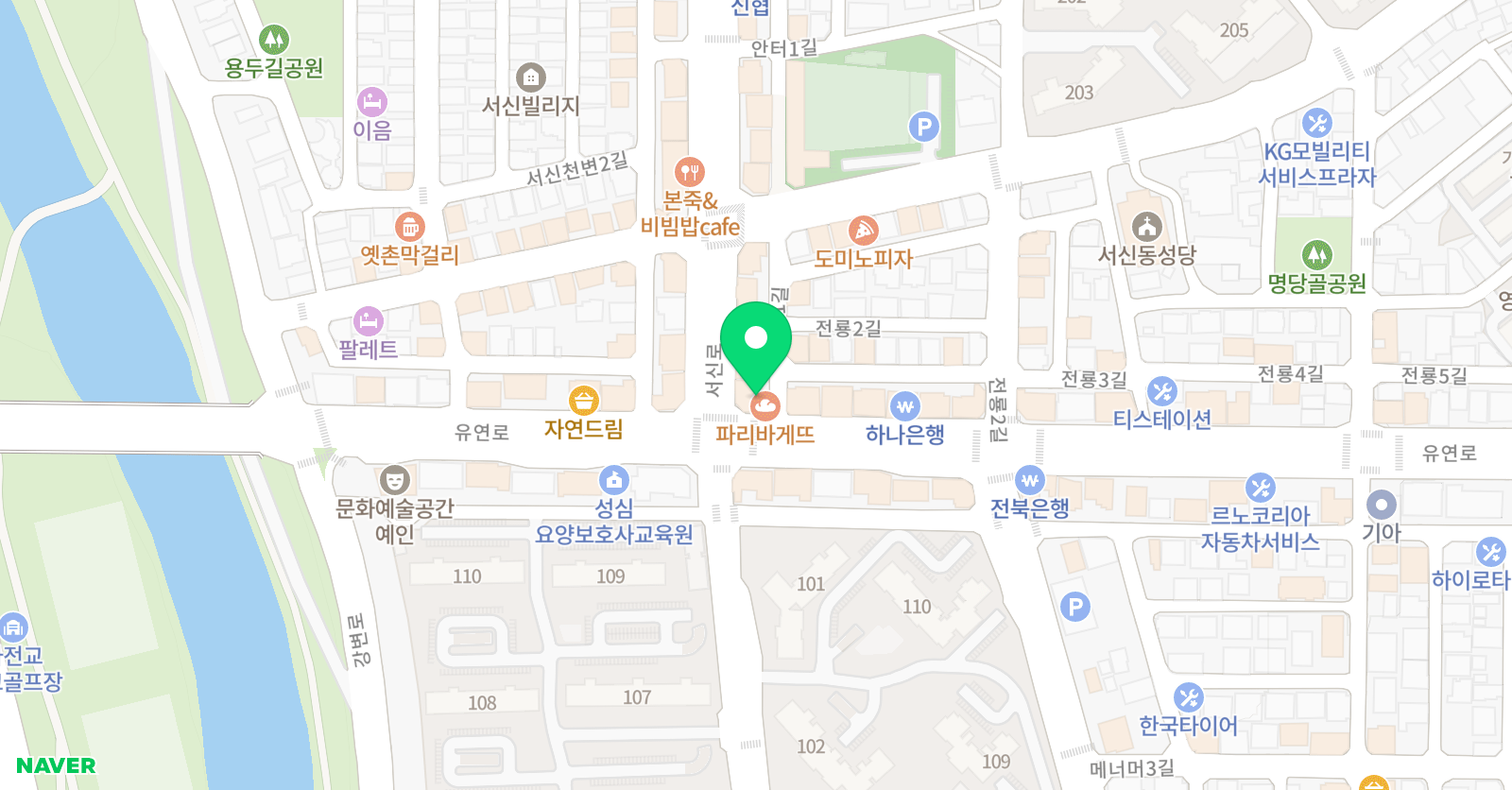 최상위 학원 위치