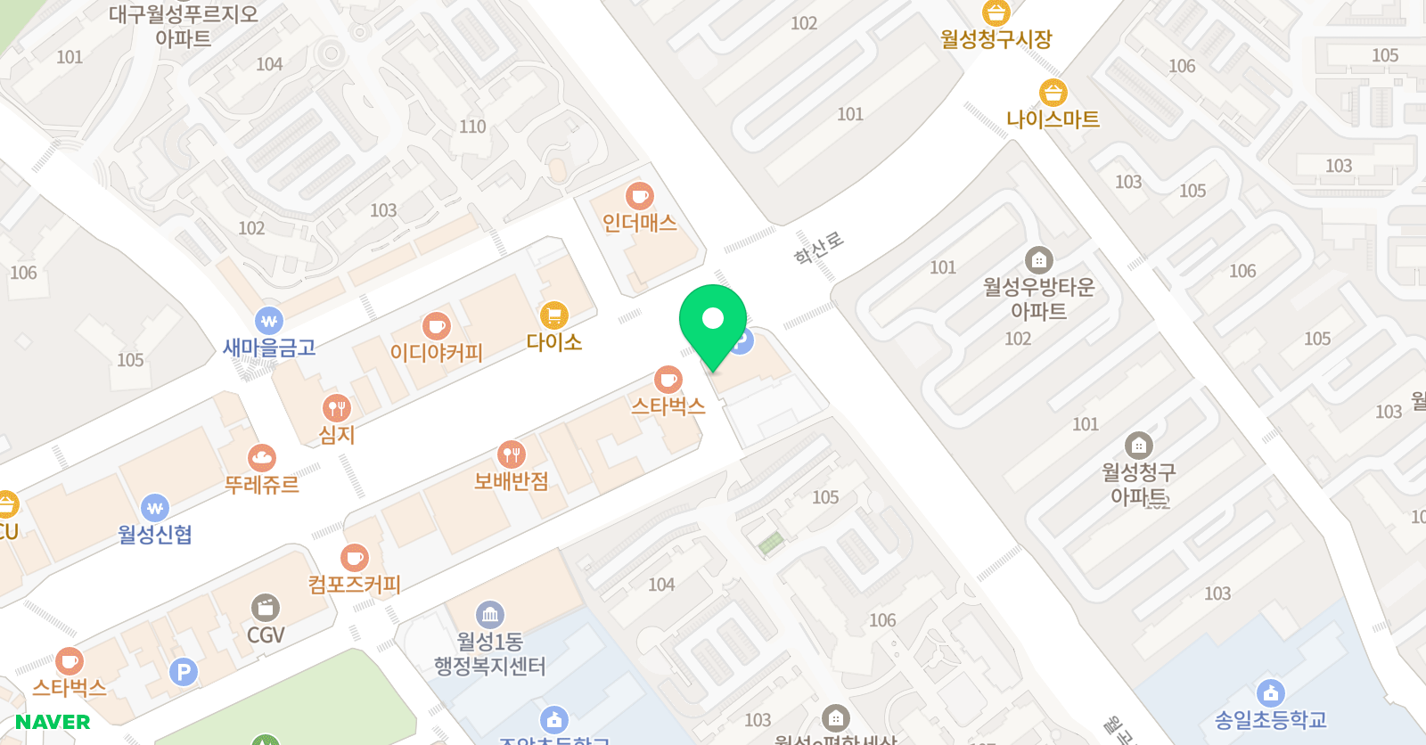 수본 수학학원 위치