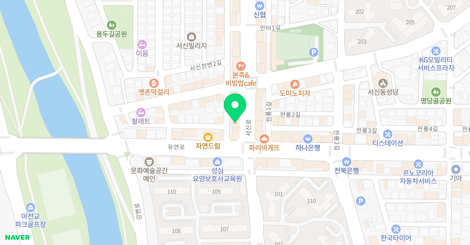 와와 학습코칭센터 서신점 위치