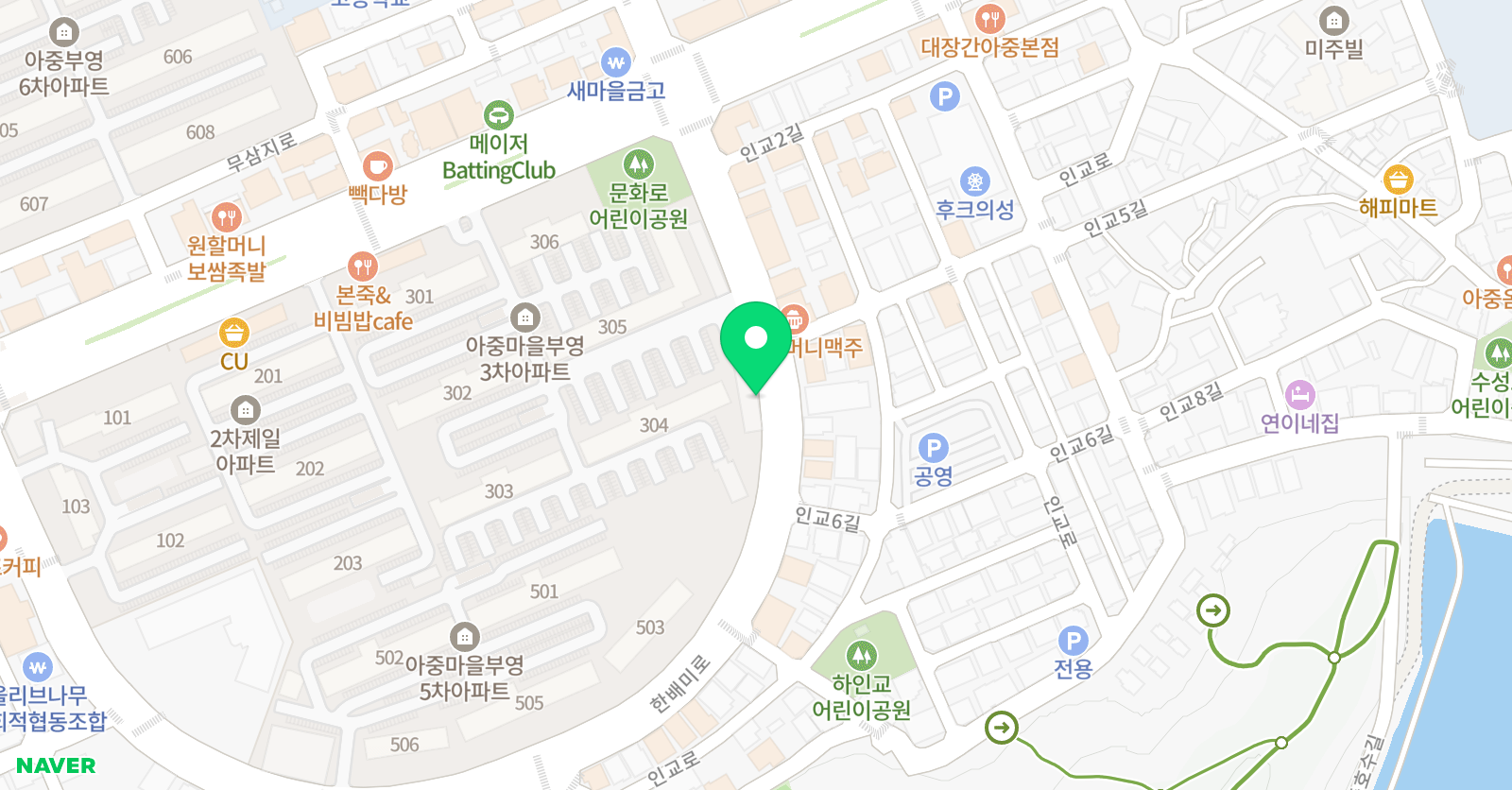 셀파 우등생교실 전주인후부영3차1교실 위치