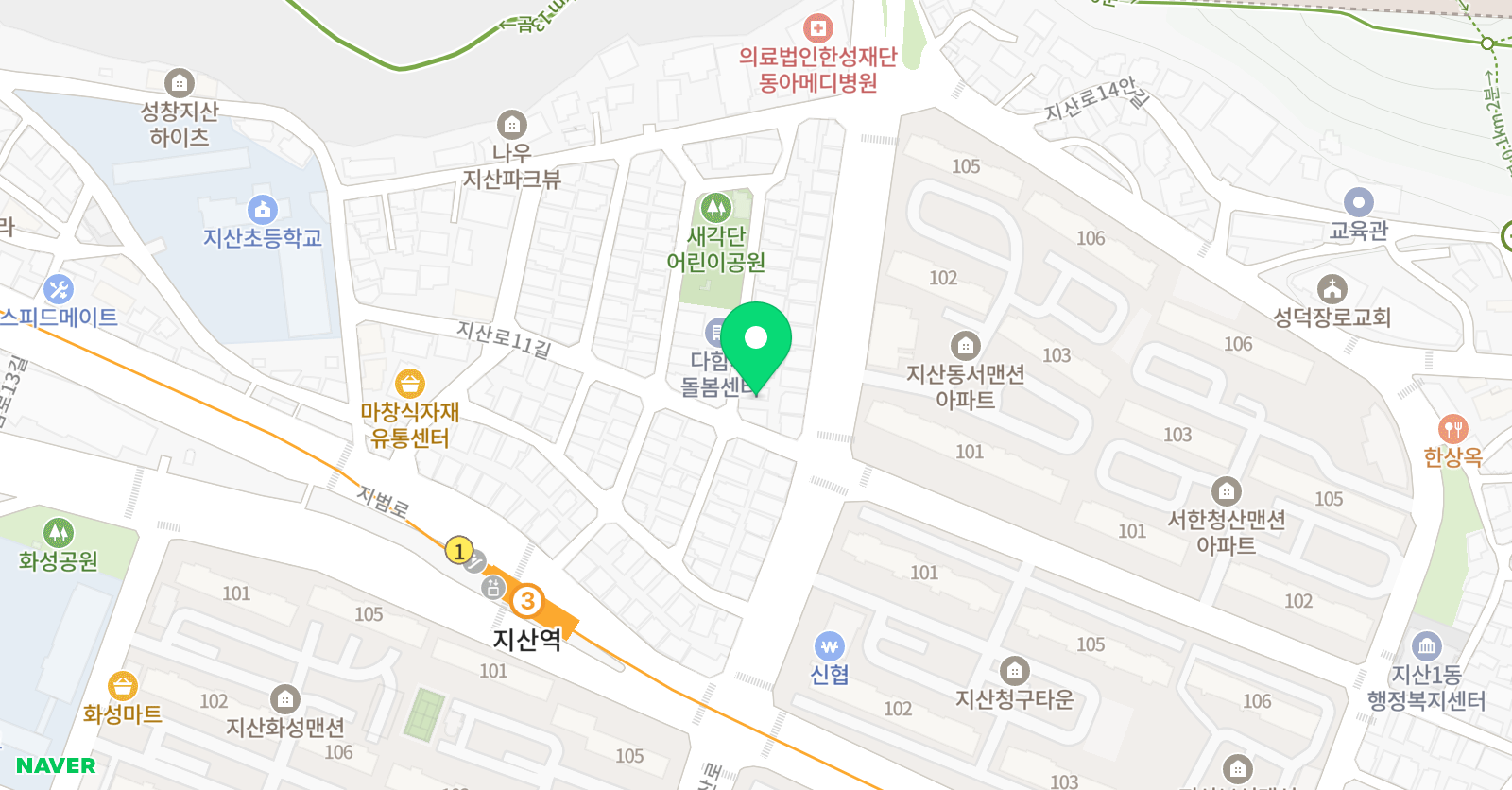 하늘의선율 음악교습소 위치