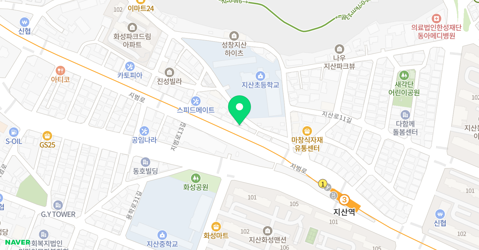 Ability 영어입시학원 위치