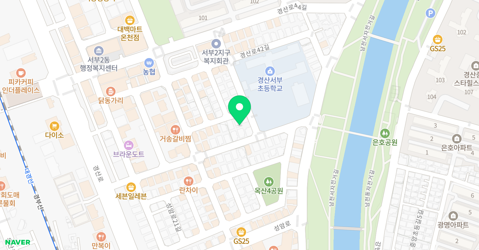 에이블 학원 위치