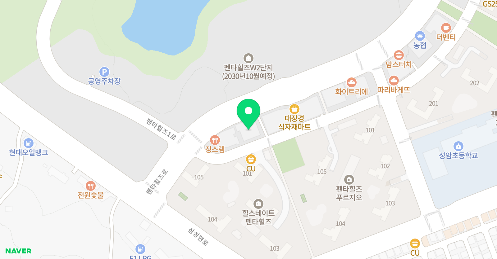 샬롬코리아 사커스쿨 위치