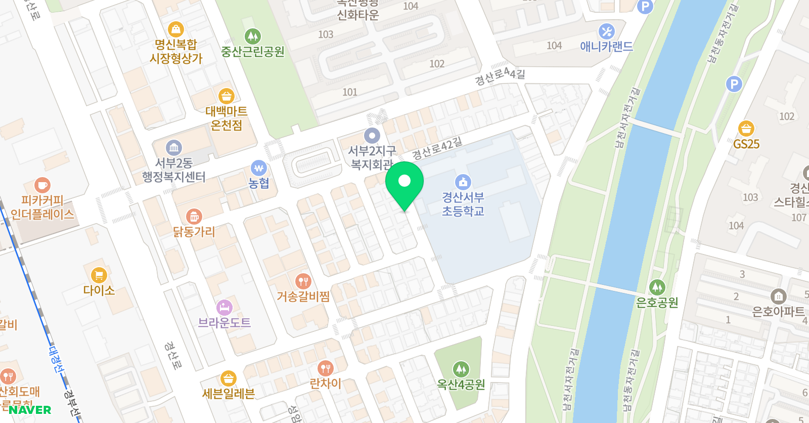 류앤 영어 위치