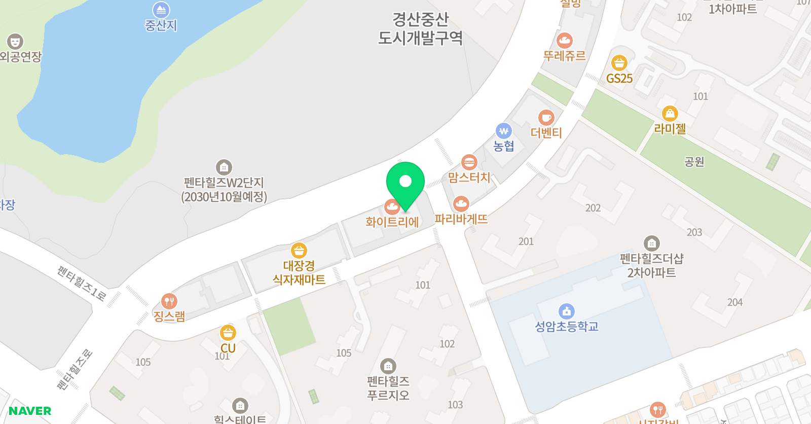 싸인잉글리쉬 영어지점 경산시 지점 위치