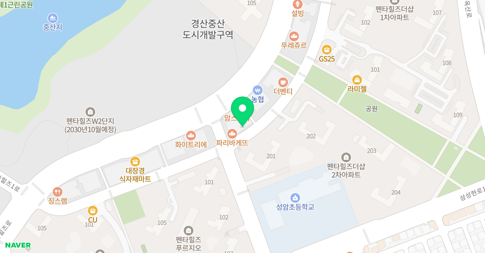 러츠 수학학원 위치