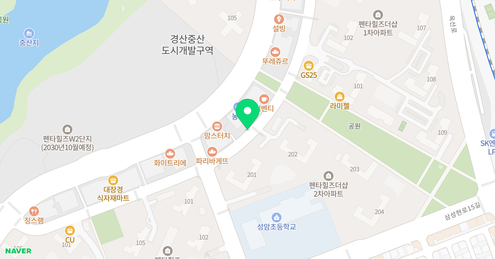스타일 태권도 위치