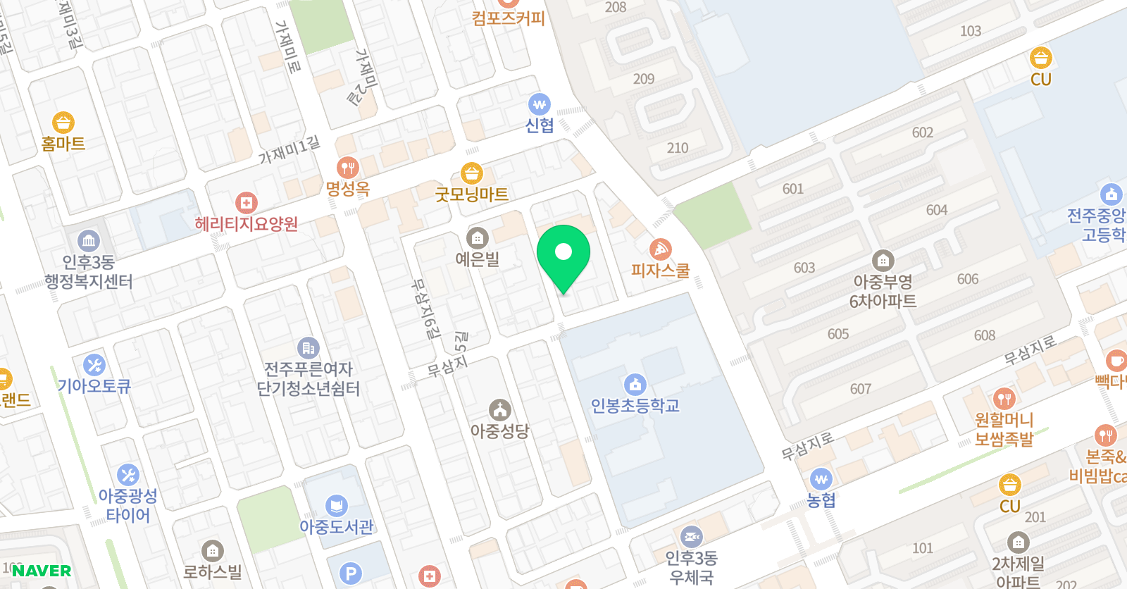 해동 검도 위치