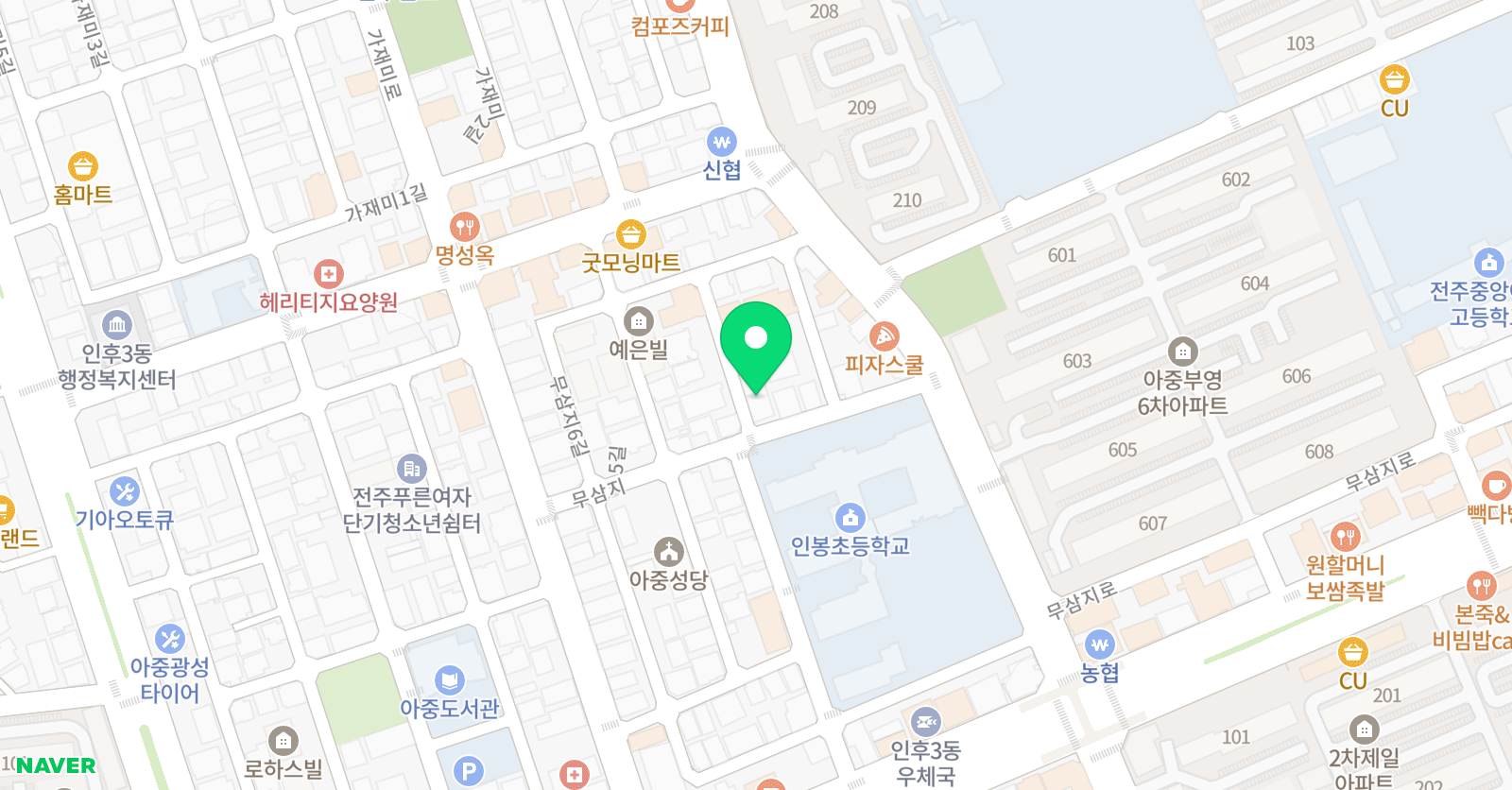 해동검도앤음악줄넘기 위치