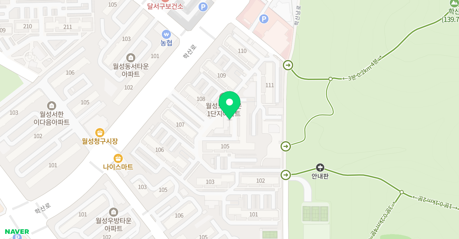 그림샘 미술교습소 위치