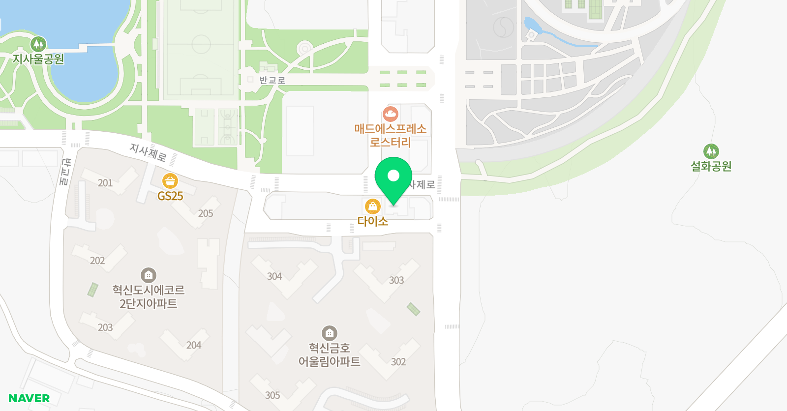 프라임 수학학원 위치