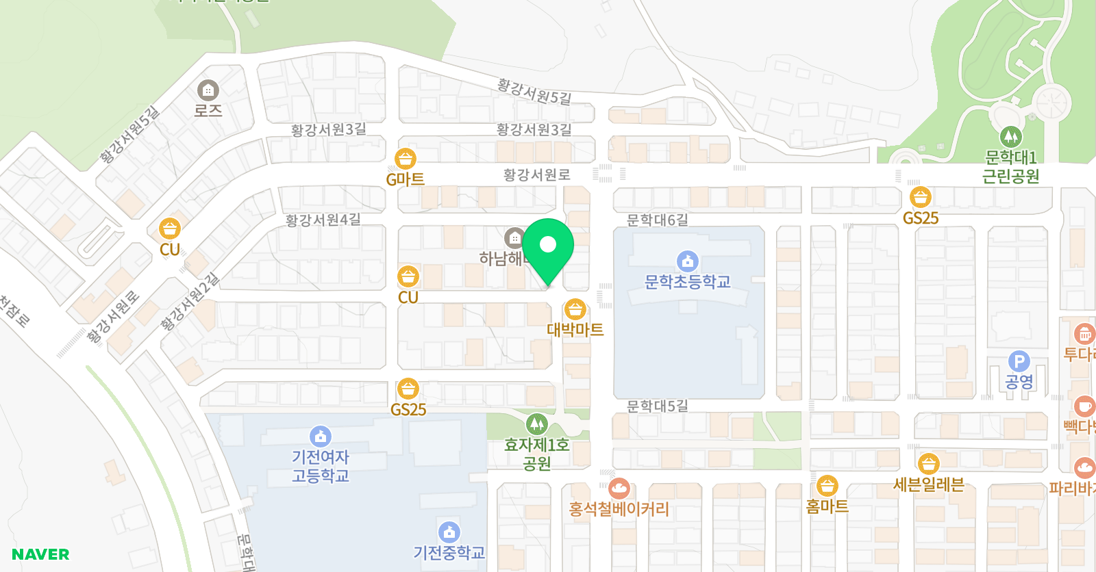하늘 수학교습소 위치