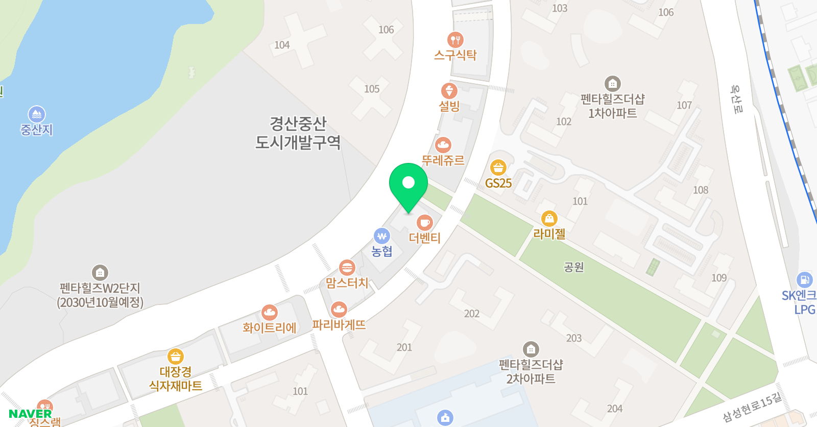 워싱턴 발레학원 위치