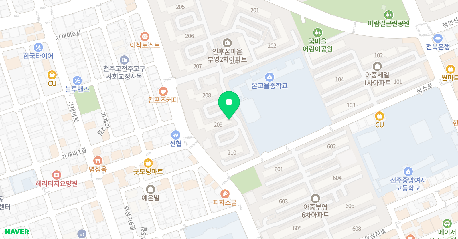 아이비 English Academy 위치