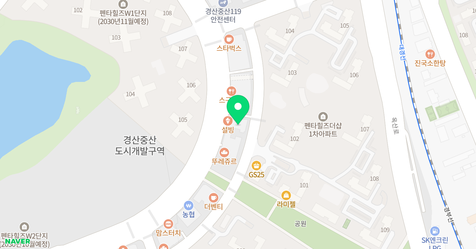 최쌤 수학학원 위치