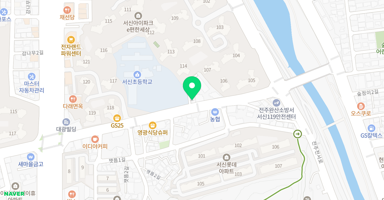 아이소리 음악학원 위치