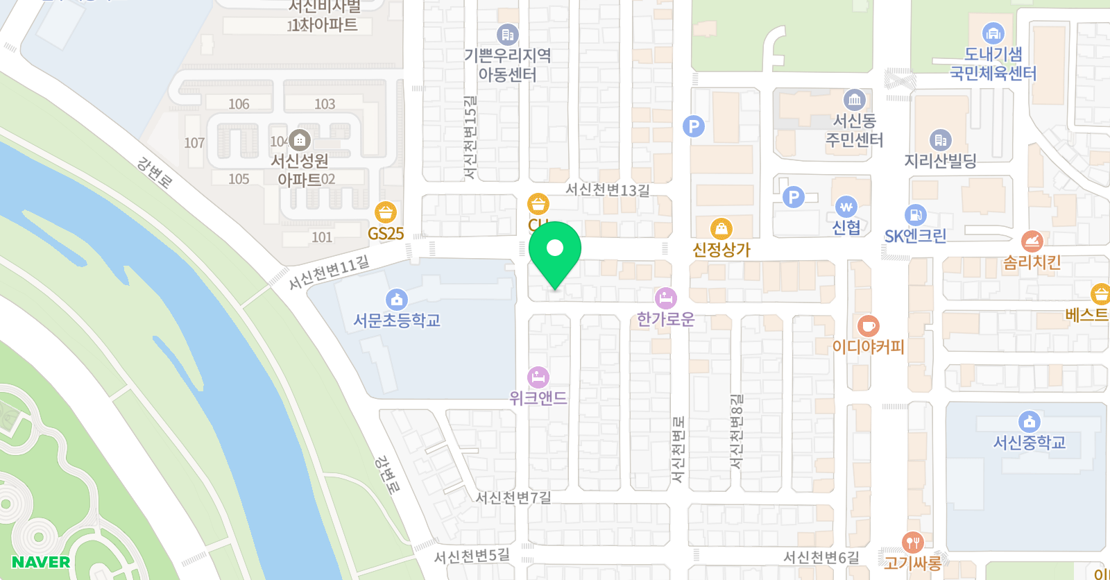 다솔 음악학원 위치