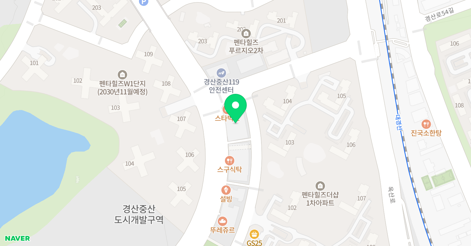 라인수학 위치