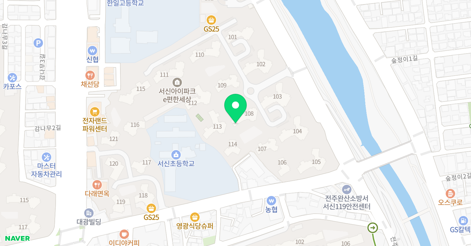 문쓰 영어학원 위치